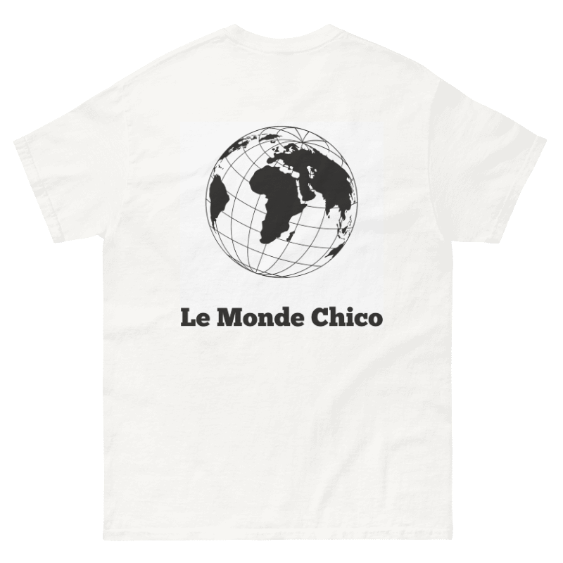 T-shirt - Le Monde (blanc)